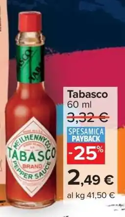 Carrefour Tabasco offerta