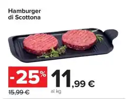 Carrefour Hamburger Di Scottona offerta