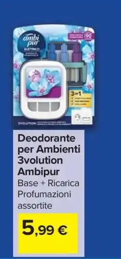 Carrefour Deodorante per Ambienti 3volution Ambipur offerta