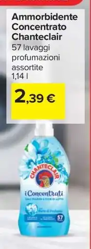 Carrefour Ammorbidente Concentrato Chanteclair offerta
