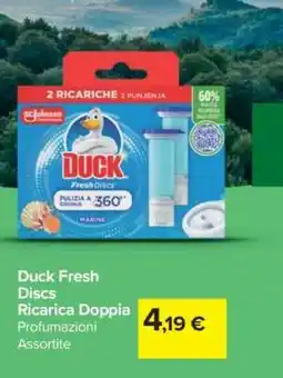 Carrefour Duck Fresh Discs Ricarica Doppia offerta