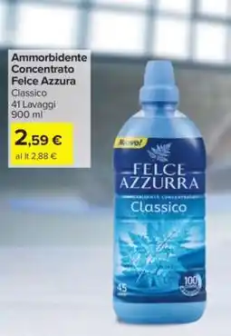 Carrefour Ammorbidente Concentrato Felce Azzurra offerta