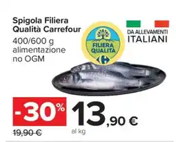 Carrefour Spigola Filiera Qualità Carrefour offerta