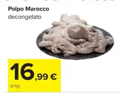 Carrefour Polpo Marocco offerta
