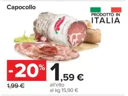 Carrefour Capocollo offerta