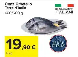 Carrefour Orata Orbetello Terre d’Italia offerta