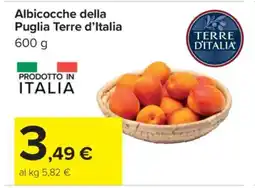 Carrefour Albicocche della Puglia Terre d’Italia offerta