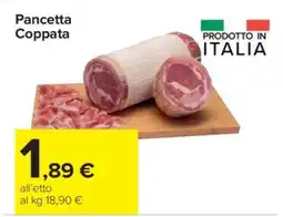 Carrefour Pancetta Coppata offerta