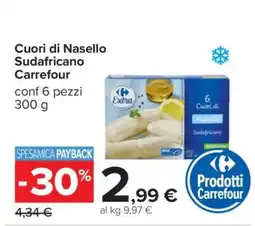 Carrefour Cuori di Nasello Sudafricano Carrefour offerta