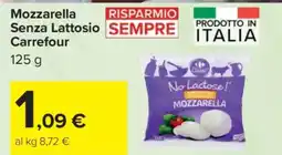 Carrefour Mozzarella Senza Lattosio Carrefour offerta