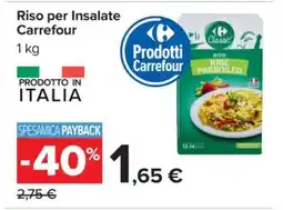 Carrefour Riso per insalate Carrefour offerta