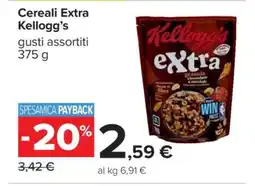 Carrefour Cereali Extra Kellogg's offerta