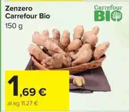 Carrefour Zenzero Carrefour Bio offerta