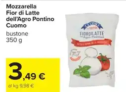 Carrefour Mozzarella Fior di latte dell’Agro Pontino Cuomo offerta