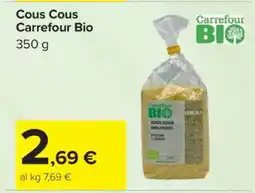 Carrefour Cous Cous Carrefour Bio offerta
