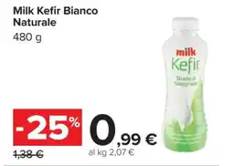Carrefour Milk Kefir Bianco Naturale offerta