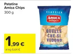 Carrefour Patatine Amica Chips offerta
