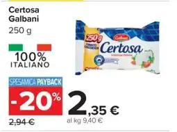 Carrefour CERTOSA GALBANI offerta