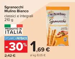 Carrefour Sgranocchi Mulino Bianco offerta