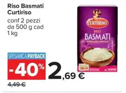Carrefour Riso Basmati Curtiriso offerta