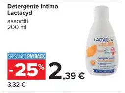 Carrefour DETERGENTE INTIMO LACTACYD offerta