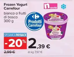 Carrefour Frozen Yogurt Carrefour offerta