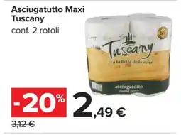 Carrefour Asciugatutto Maxi Tuscany offerta