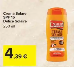 Carrefour Crema Solare SPF 15 offerta