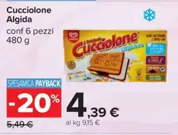 Carrefour CUCCIOLONE ALGIDA offerta