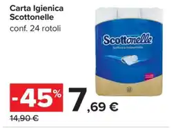Carrefour Carta Igienica Scottonelle offerta