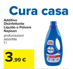 Carrefour Additivo Disinfettante Liquido o Polvere Napisan offerta