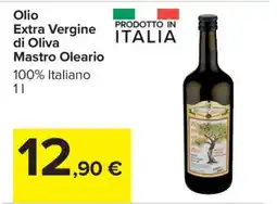 Carrefour Olio Extra Vergine di Oliva Mastro Oleario offerta