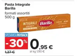 PASTA INTEGRALE BARILLA
