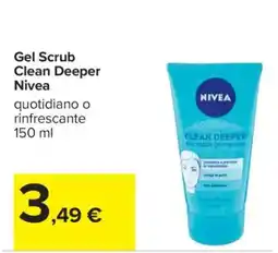 Carrefour Gel Scrub Clean Deeper Nivea offerta
