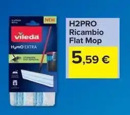 Carrefour H2PRO Ricambio Flat Mop offerta
