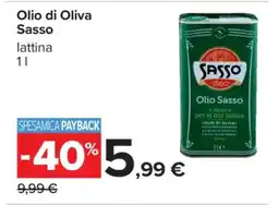 Carrefour OLIO DI OLIVA SASSO offerta