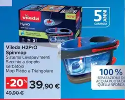 Carrefour Vileda H2PrO Spinmop offerta