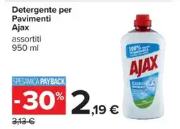 Carrefour Detergente per pavimenti Ajax offerta