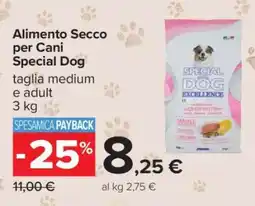 Carrefour Alimento Secco per Cani Special Dog offerta