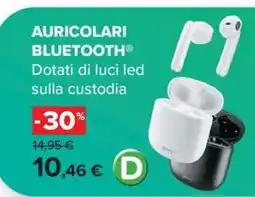 Carrefour AURICOLARI BLUETOOTH offerta