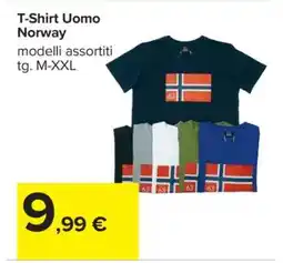 Carrefour T-shirt Uomo Norway offerta