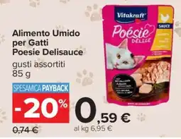 Carrefour Vitakraft Poesie Delice offerta