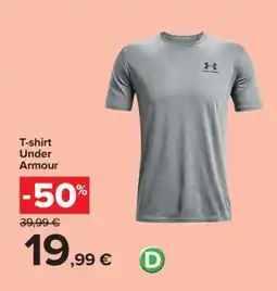 Carrefour T-SHIRT UNDER ARMOUR offerta