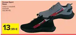 Carrefour Scarpa Sport Nasa offerta
