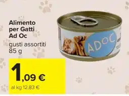Carrefour Alimento per Gatti Ad Oc offerta