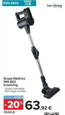 Carrefour Scopa Elettrica INN-662 Innoliving offerta
