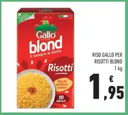 Conad Riso Gallo per Risotti Blond offerta