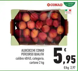 Conad ALBICOCCHE CONAD PERCORSO QUALITÀ offerta