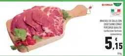 Conad Braciole di collo con osso suino Conad offerta