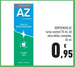 Conad DENTIFRICIO AZ offerta